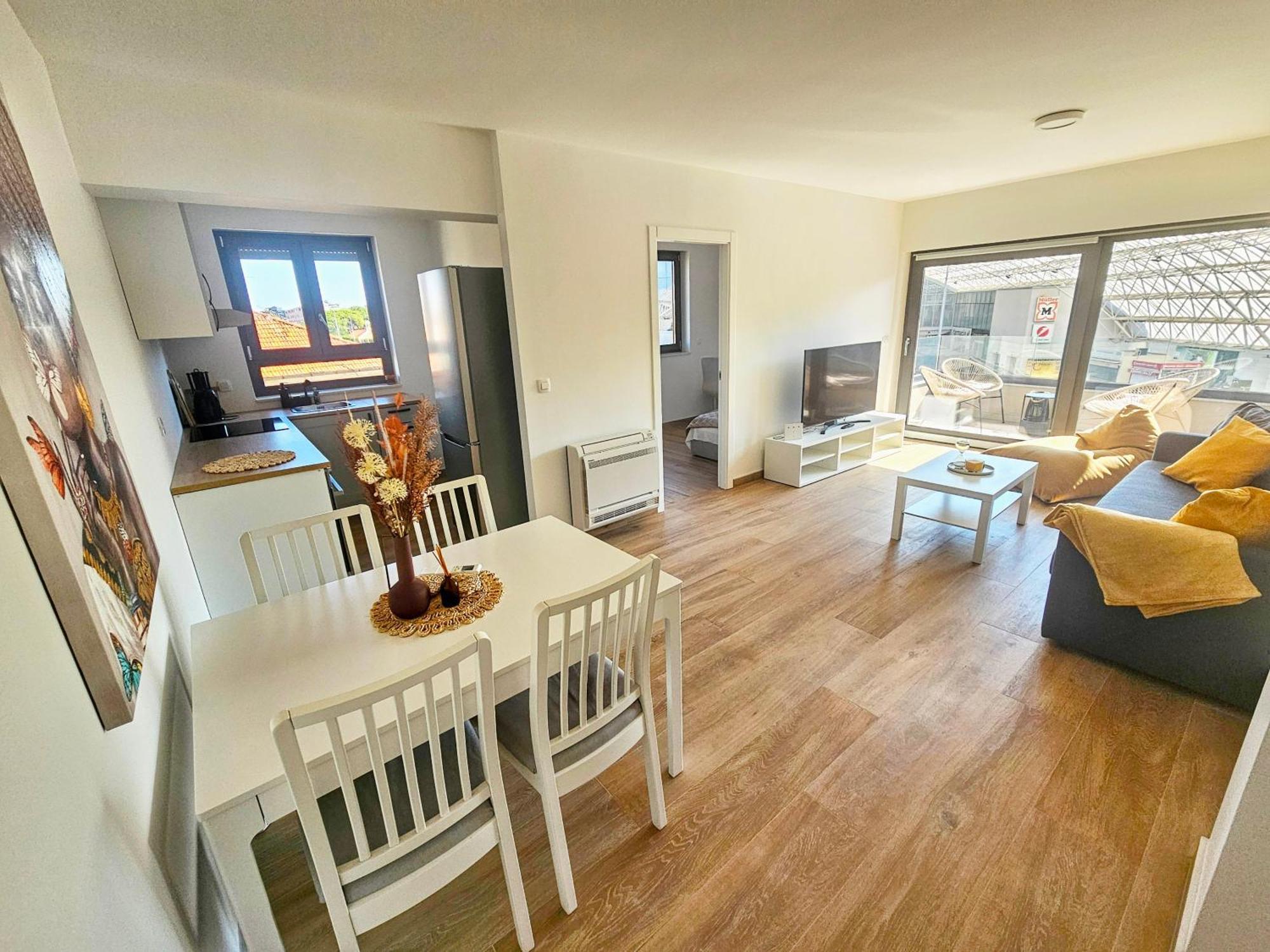 Modern Cityscape Apartment ซาดาร์ ห้อง รูปภาพ